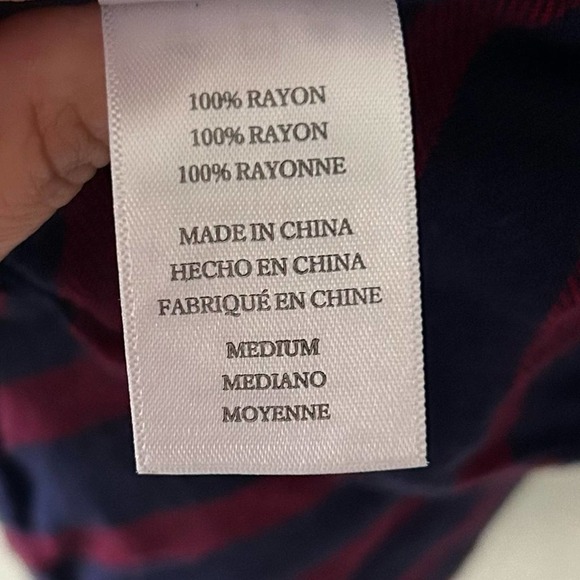 Rails Clara Stripe Pajama Top Size Medium - Picture 6 of 9